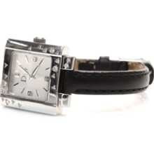 Preowned Christian Dior Stainless Steel & Diamond Riva Watch