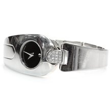 Preowned Movado Stainless Steel Diamond Timema Watch