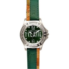 Prima Classe Women's PCD 940S/ZZ Round Geo-Design And Green Leath ...