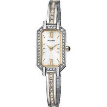 Pulsar Peg887 Crystal Ladies Watch ...