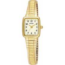 Pulsar Pph520 Women's Yellow Gold Tone Expansion Band Watch (retails For $99.50)