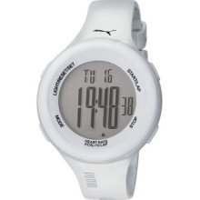 Puma Men's Fit White Lcd Quartz Watch Pu910961002