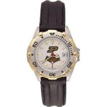 Purdue Boilermakers All Star Ladies Leather Strap Watch