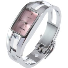 Quadrate Bracelet Stainless Steel Women Wrist Watch Creative Precise Fashionable