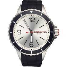 Quiksilver Mach 69 Watch Silver, One Size