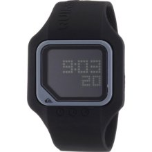 Quiksilver The Rubb Men's Digital Watch With Multicolour Dial Digital Display And Multicolour Plastic Or Pu Bracelet M167ds-Blk2t