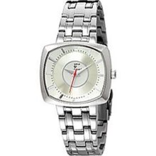 Replay Ladies Silver Sunray Dial Stainless Steel Bracelet Watch