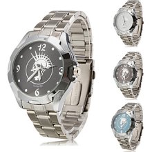 Resistant Women's Water Alloy Analog Quartz Wrist Watch (Silver)