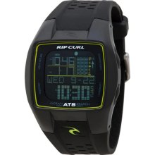 Rip Curl Trestles Oceansearch PU Watch in Midnight/Lime