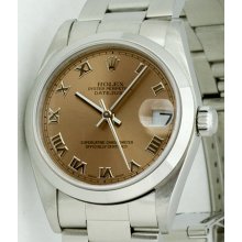 Rolex 31mm Datejust midsize Rose Roman 78240