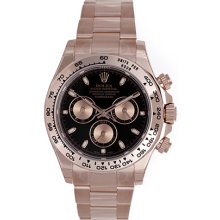 Rolex Cosmograph Daytona Men's Rose Gold Watch 116505