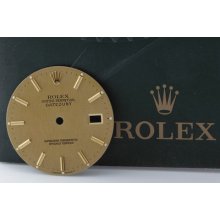 Rolex Datejust Champagne Stick Dial Fit For Mens 36mm Datejust 16000 Series