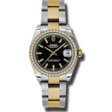 Rolex Datejust Midsize Diamonds 178383 bkio