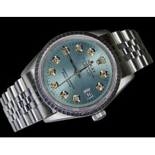 Rolex datejust watch jubilee bracelet date just mens