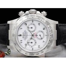 Rolex Daytona Chronograph 116519 white gold watch price new