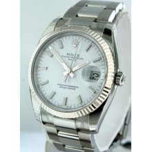 Rolex Oyster Perpetual Date Stainless Steel 34mm $7,150.00 Watch.