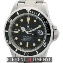 Rolex Submariner Stainless Steel Black Patina Dial 40mm