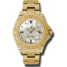 Rolex Watches YachtMaster Mens Gold 16628 mopd