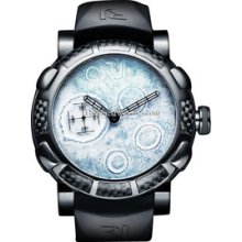 Romain Jerome Moon-DNA Moon Dust Black Mood White Watch #MWFBBBBB00