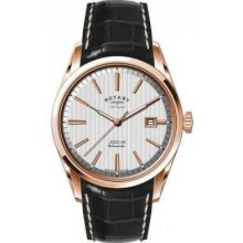 Rotary Gents Les Originales Super 25 Rotomatic Le90004/02 Watch Rrp Â£425.00