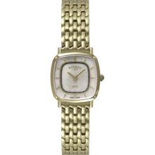 Rotary Ladies Gold Plated Slim LB08102/40 Watch