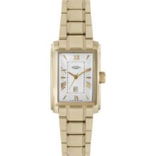 Rotary Ladies Gold Steel Bracelet LB02805/06 Watch