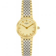 Rotary Ladies Two Tone Bracelet Champagne Dial LB00497/03 Watch