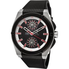 Rotary Men's Evolution Tz3 Black Dial Black Ip and Ss Case Black Textu