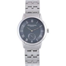 Rudiger Men's Leipzig Stainless Steel Grey Dial Roman Numeral Wat ...