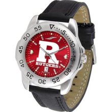 Rutgers Scarlet Knights NCAA Mens Sport Anochrome Watch ...