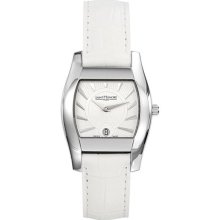 Saint Honore Women's 741052 1AIA Monceau Tonneau White Leather Da ...