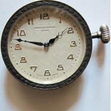 SANDOZ. VUILLE 8 DAY CAR CLOCK-Vintage Watch