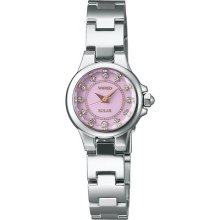 Seiko Aged031 Wired F Solar Collection Pink Ladies Watch