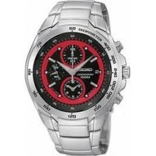 Seiko F1 Sports Racer Chronograph Monster Gents Watch Snd701p1