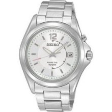 Seiko Kinetic Stainless Steel Analog Watch SKA475 SKA475P1