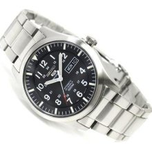 Seiko Men Automatic 100m Military Watch Snzg13, Snzg13k1 Warranty,box, Rrp:200