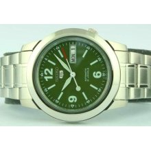 Seiko Men Automatic Oyster Desert Storm Watch Snke59