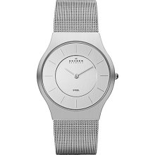 Skagen 233Lss Gents Watch With Stainless Steel Bracelet