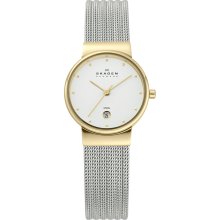 Skagen 3-Hand with Date Mesh Women's watch #355SGSS