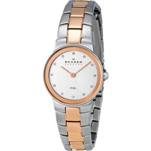 Skagen Denmark Crystal Dial Stainless Steel Ladies Watch 430ssrx