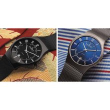 Skagen Design RetroMotiv Watch - Black