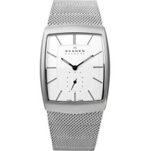 Skagen Men's 915XLSSS Steel Matte Textured Mesh Accents Watch