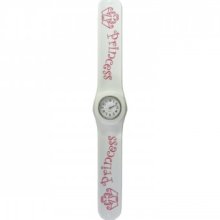 Slap Watch - Princess (White/Pink)