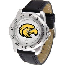 Southern Miss Golden Eagle watch : Southern Miss Golden Eagles Bold Logo Sport Leather Watch