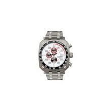 Sport Chronograph Zippo Watch - White Dial 45.5 x 55 mm