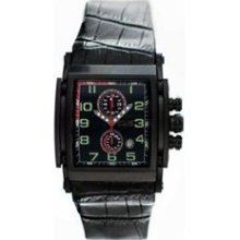 Spring Men's Watch with Black Case and Dial ...