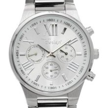 Steel By Design Nws10034 Chronograph Watch Silver/silver