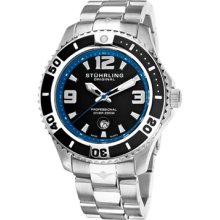 Stuhrling Original Watches Men's Regatta Valiant Pro Quartz Blue 161B3