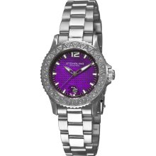 Stuhrling Original Women's Purple Dial Watch 162A1.111161