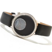 Stuhrling Original Women's Radiant Strap Watch Made w/ Swarovski Elements